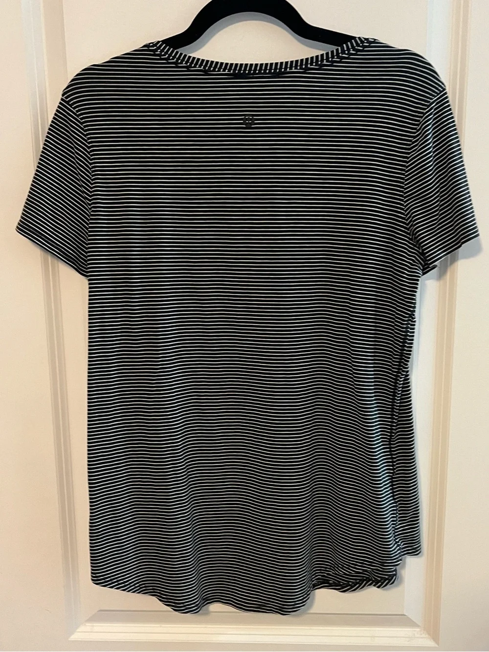 Lululemon Love Crew III Hype Stripe Black White